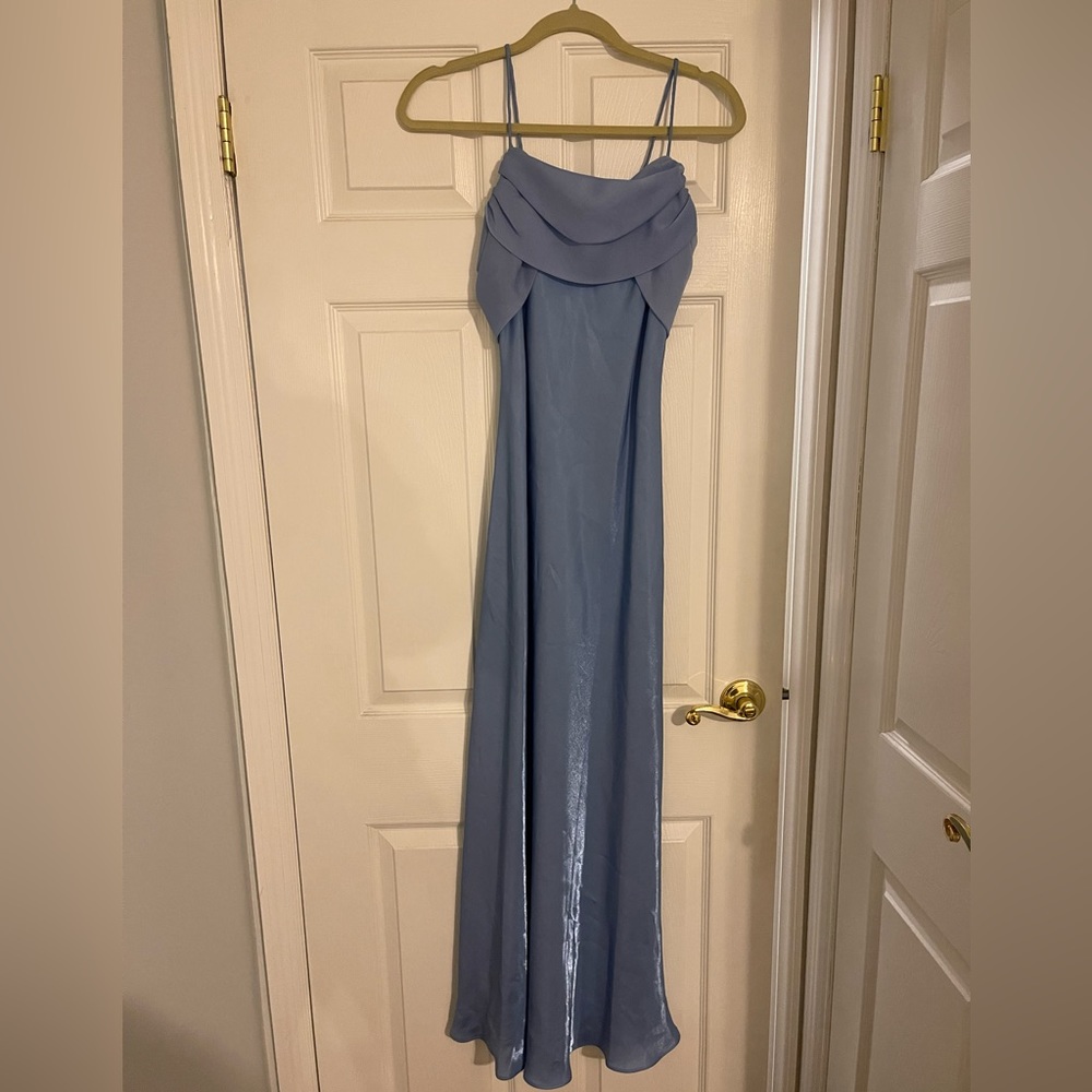 Beautiful almost pearlescent maxi dress